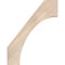 Ekena Millwork 5 1/2"W x 22"D x 28"H Westlake Smooth Knee Brace, Douglas Fir BRC06X22X28WTL00SDF - alternate 3